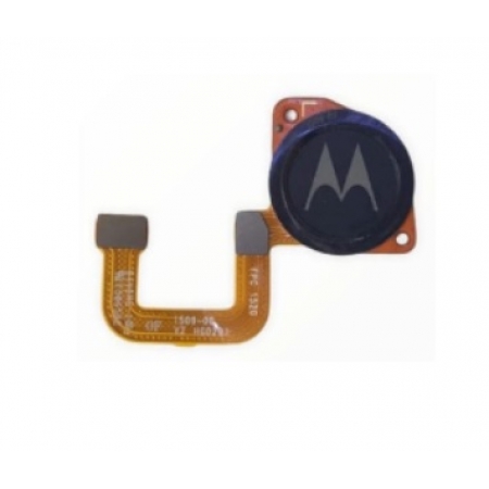 Botão Flex Home Biometria Digital Motorola One Fusion XT2073 Azul
