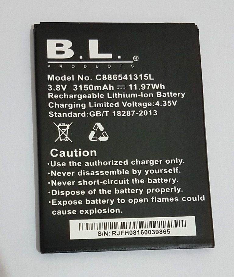 Bateria Celular Blu V i v o Xl C886541315l 3150 Mah