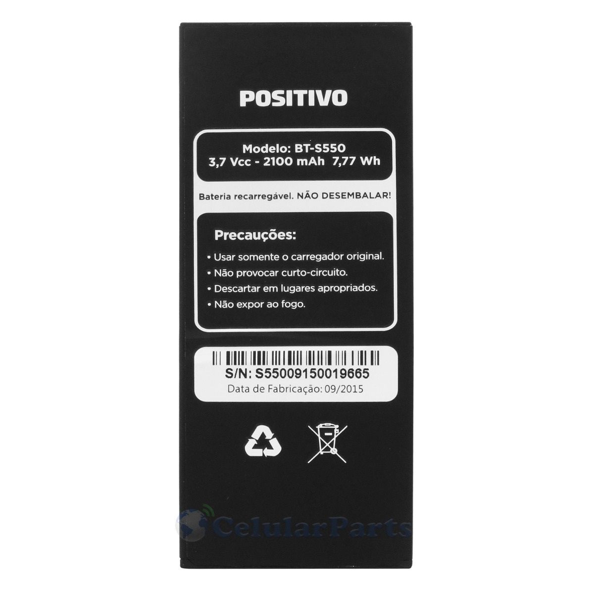 Bateria Celular Positivo Bt-s550 S550 S 550