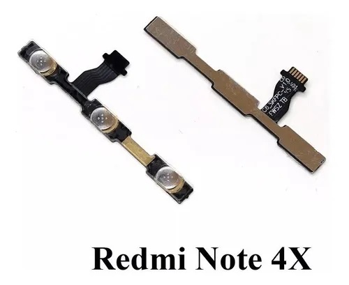 Flex Power / Flex ligar + Flex Volume Xiaomi Redmi Note 4X / Redmi 4x