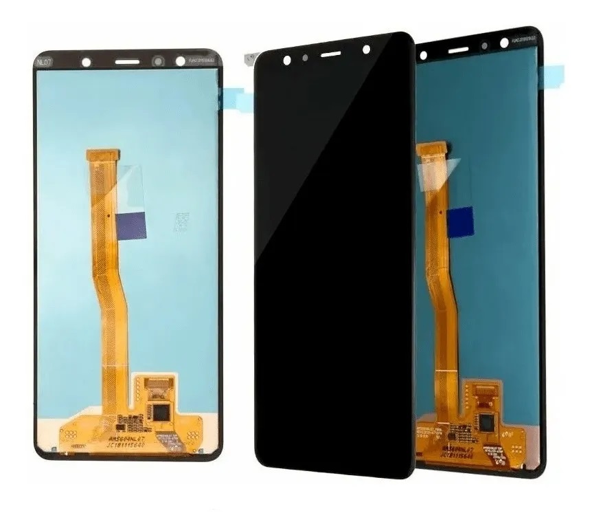 Tela Frontal Display Samsung Galaxy A7 2018 A750 Preto incell sem aro