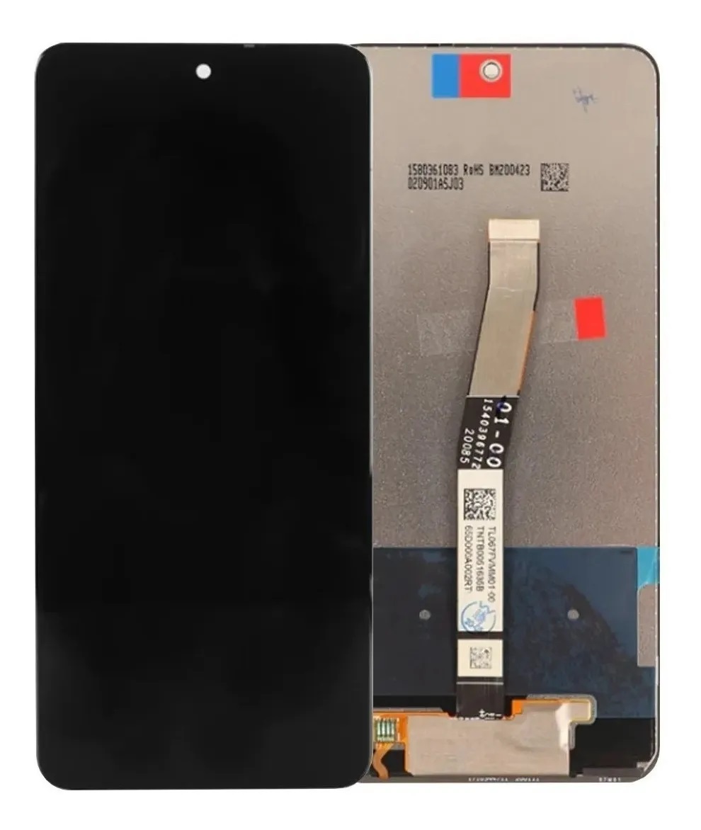 Tela Touch Display Xiaomi Redmi Note 9s / Note 9 Pro M2003j6b2 Preto Oled sem aro