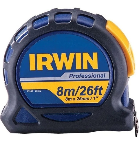 Trena Irwin Profissional Emborrachado 8m X 19mm Iw13951