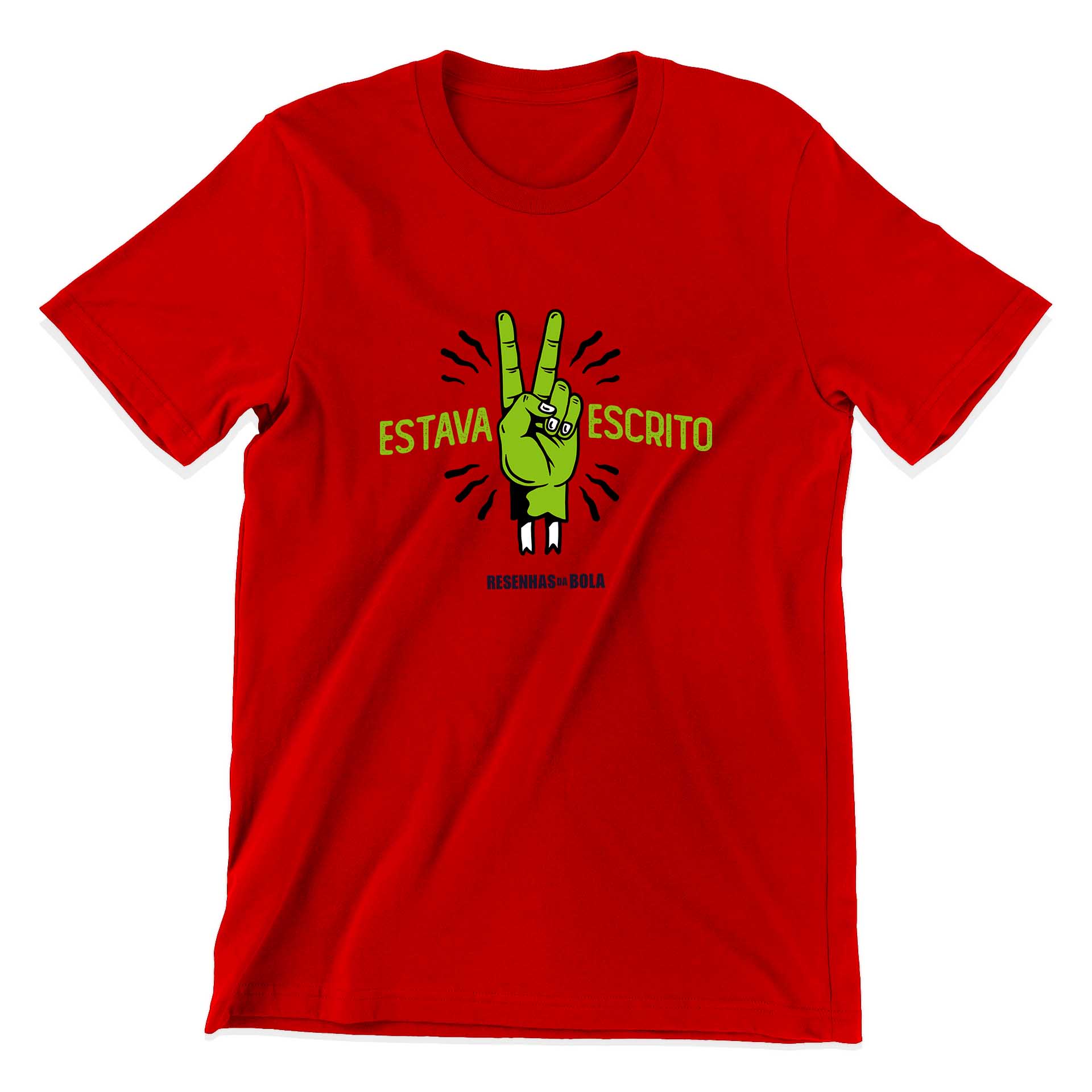 Camiseta - ESTAVA ESCRITO (Versão verde)