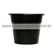 Vaso De Plástico Preto Número 1 Jm13 40 Unidades Neonx