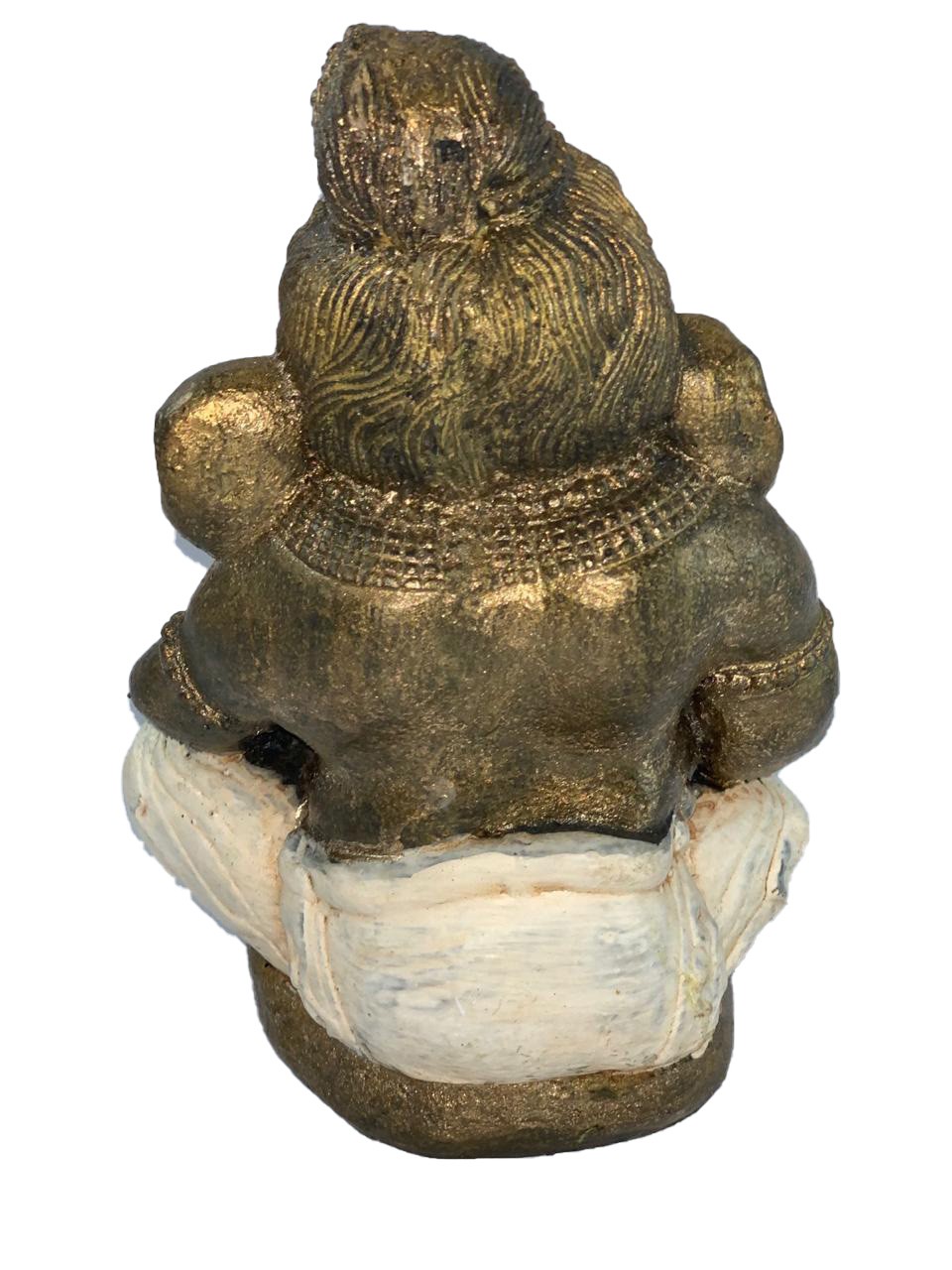 Castiçal Ganesha em Resina ( 20 cm )
