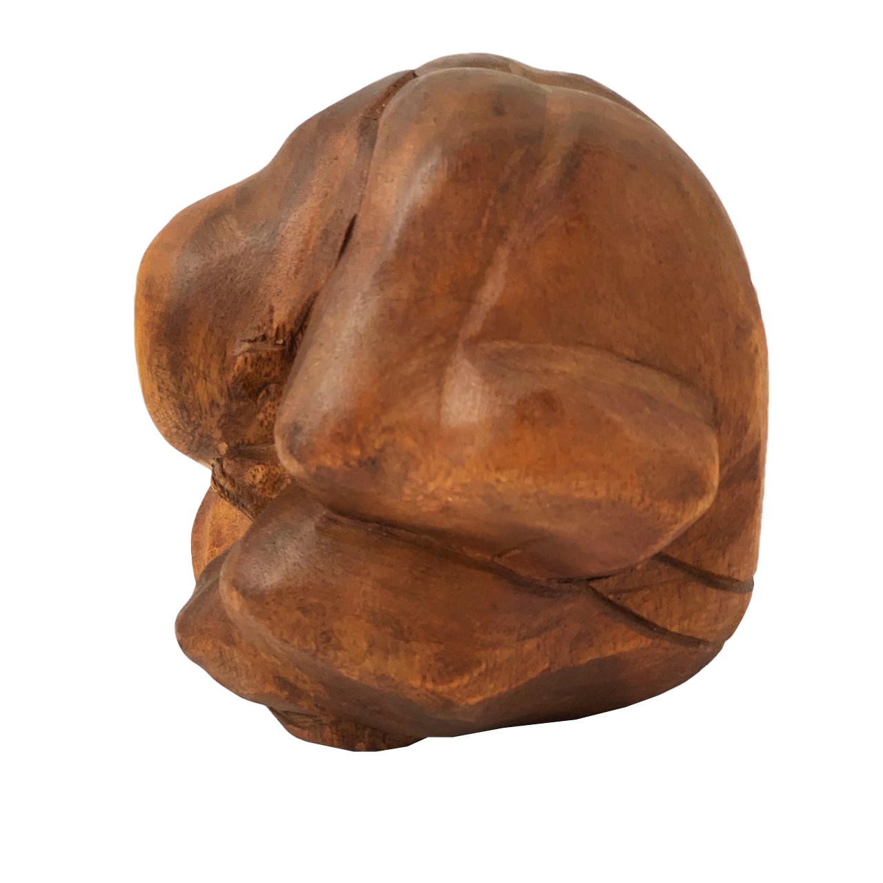 Escultura Monge Yogi Encolhido ( 15 cm )