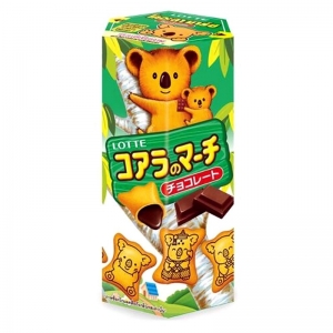 Biscoito c/ Recheio de Chocolate Koala Lotte 37g
