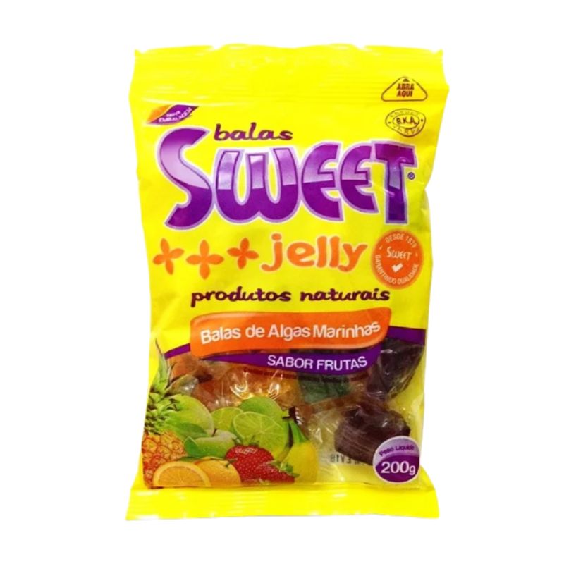 Bala de Alga Marinha Sweet Jelly 200g
