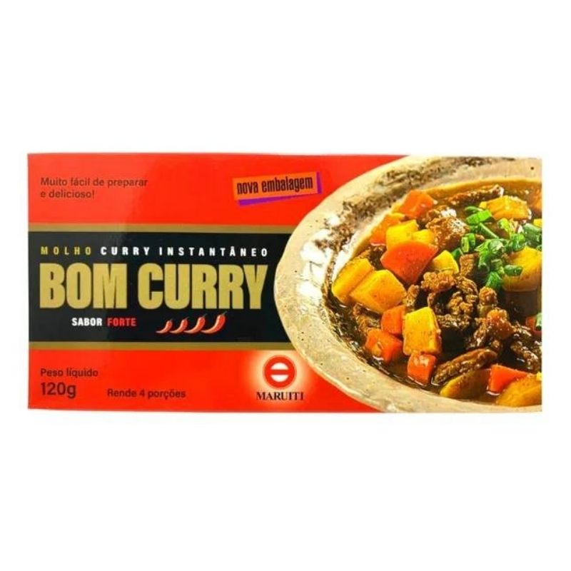 Curry Instantâneo Maruiti Hot 120g