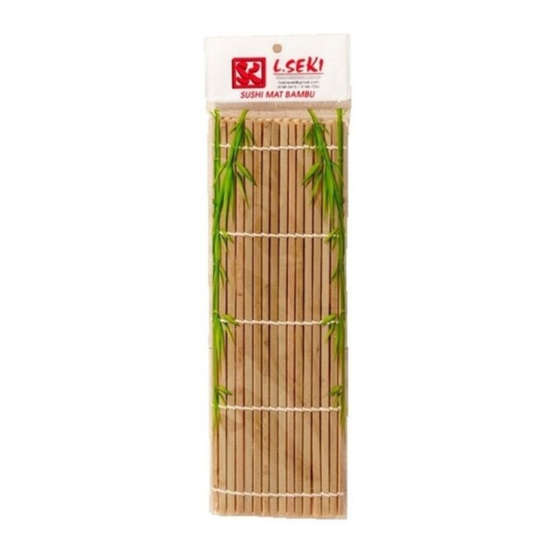 Esteira de Bambu para Sushi 24x24cm