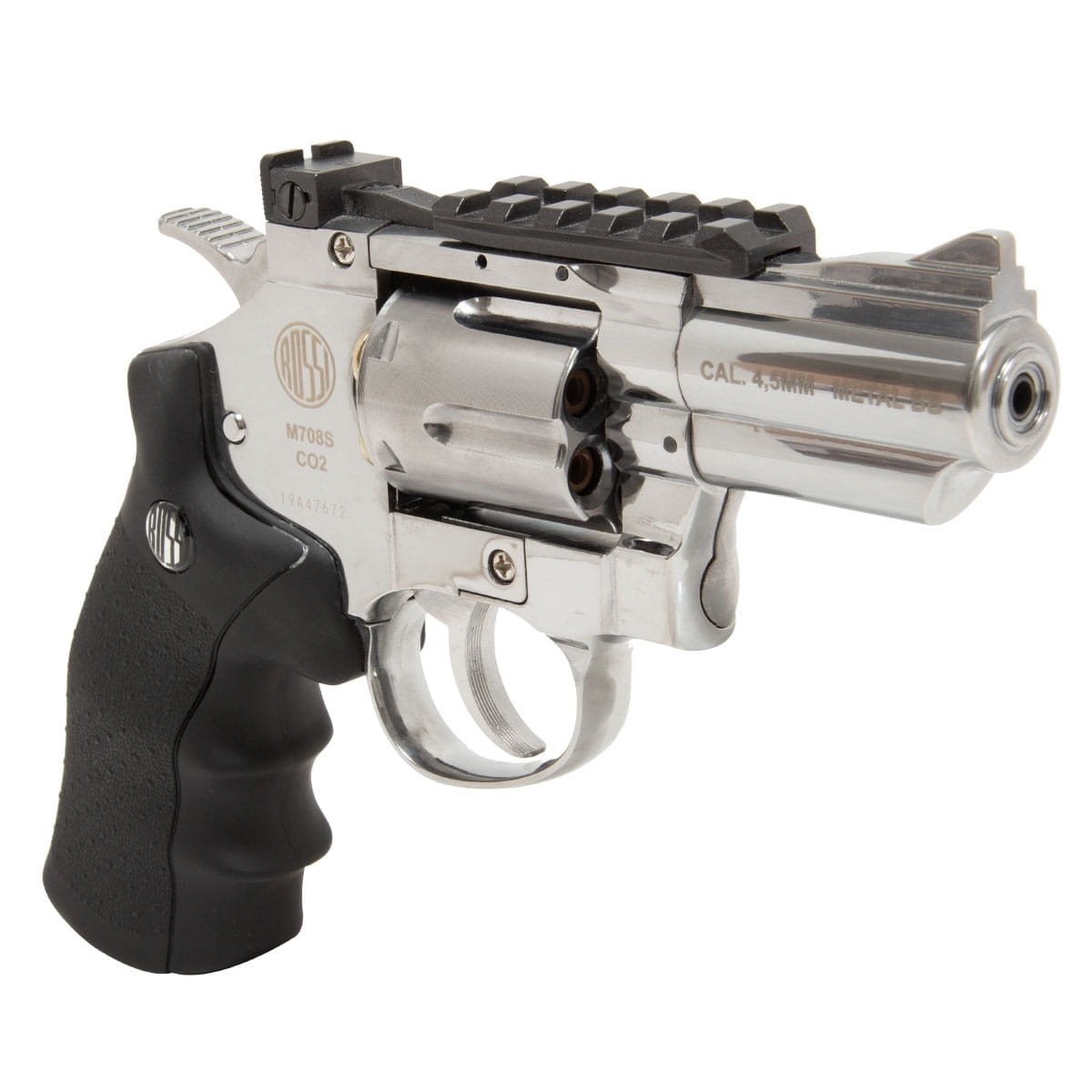 Revolver Rossi Pressão Co2 708S 2" 4.5mm