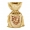 Embalagem de Cetim Charmouse Borda Dupla 12x18 Personalização em Hot Stamping Italiano Fechamento com Cordão e Pingente de Seda