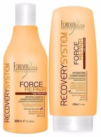 Forever Liss Force Repair Shampoo 300ml + Condicionador 200g