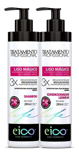 Eico Liso Mágico Shampoo + Condicionador 280ml