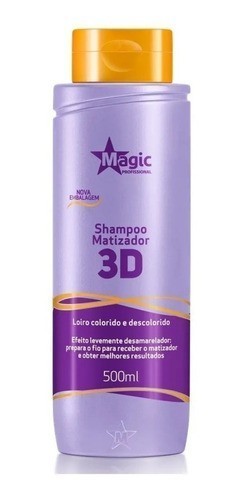 Magic Color Shampoo Matizador Desamarelador 500ml