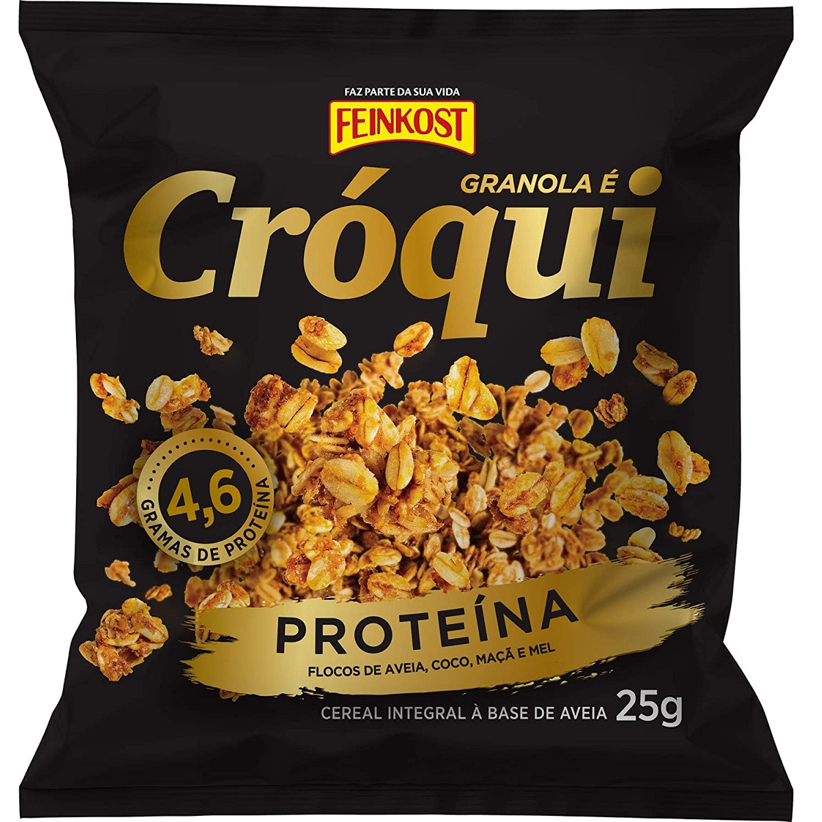 Granola Croqui Original e Proteina Caixa Mista 50 Saches
