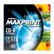 MÍDIA CD GRAVÁVEL 700MB 80MIN CD-R - 50212-8 - MAXPRINT