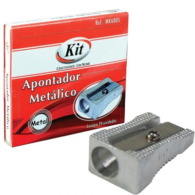 APONTADOR SIMPLES METAL - MK6805 - KIT