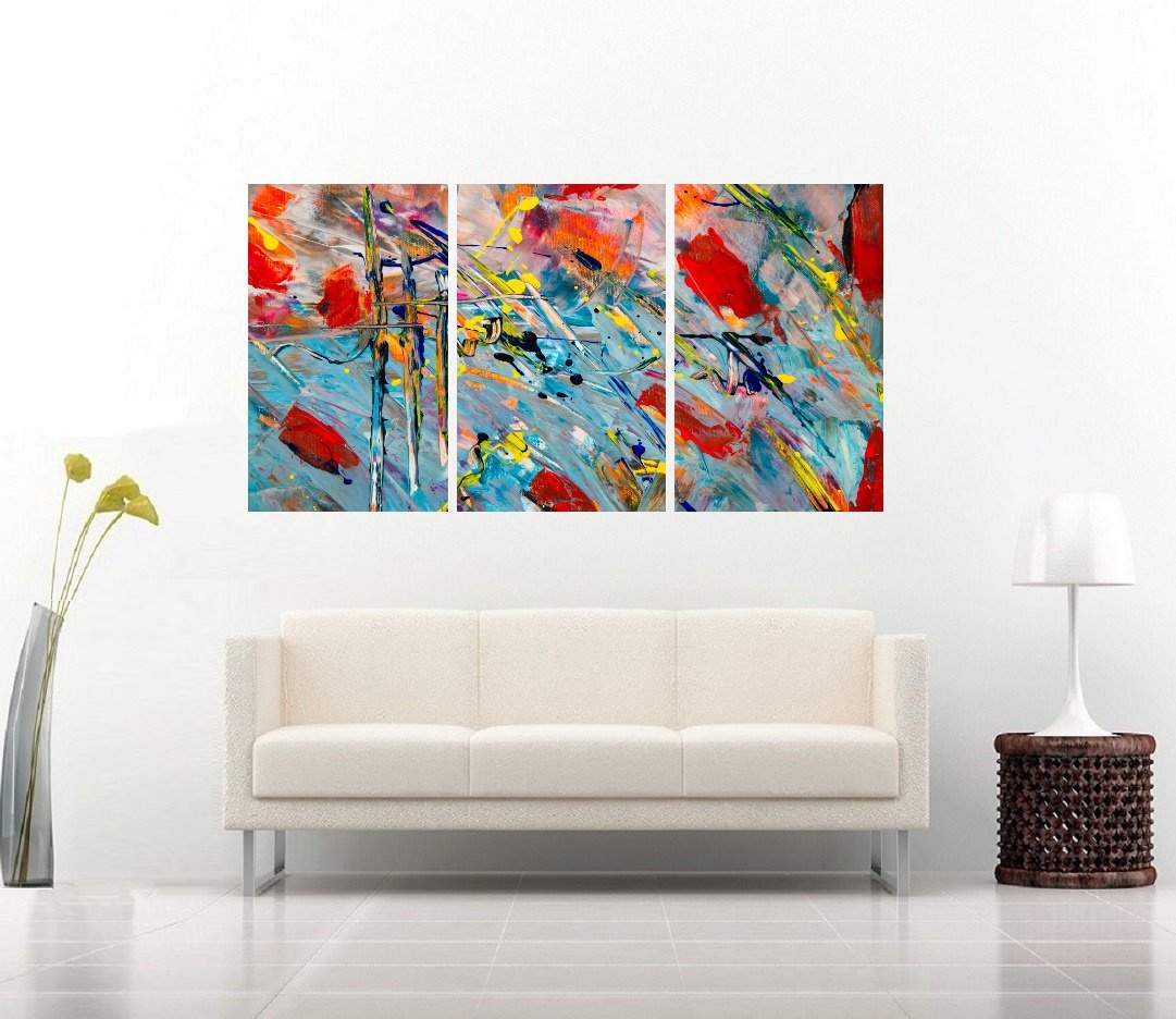 Quadro Aquarela Impressão em Canvas Fine Art Cod 7051
