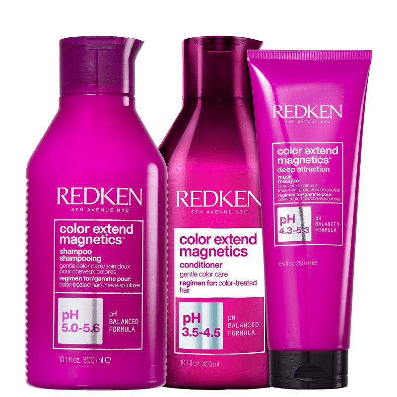 Kit Redken Color Extend Magnetics Deep (3 Produtos) - Shine Shop Perfumes e Cosméticos