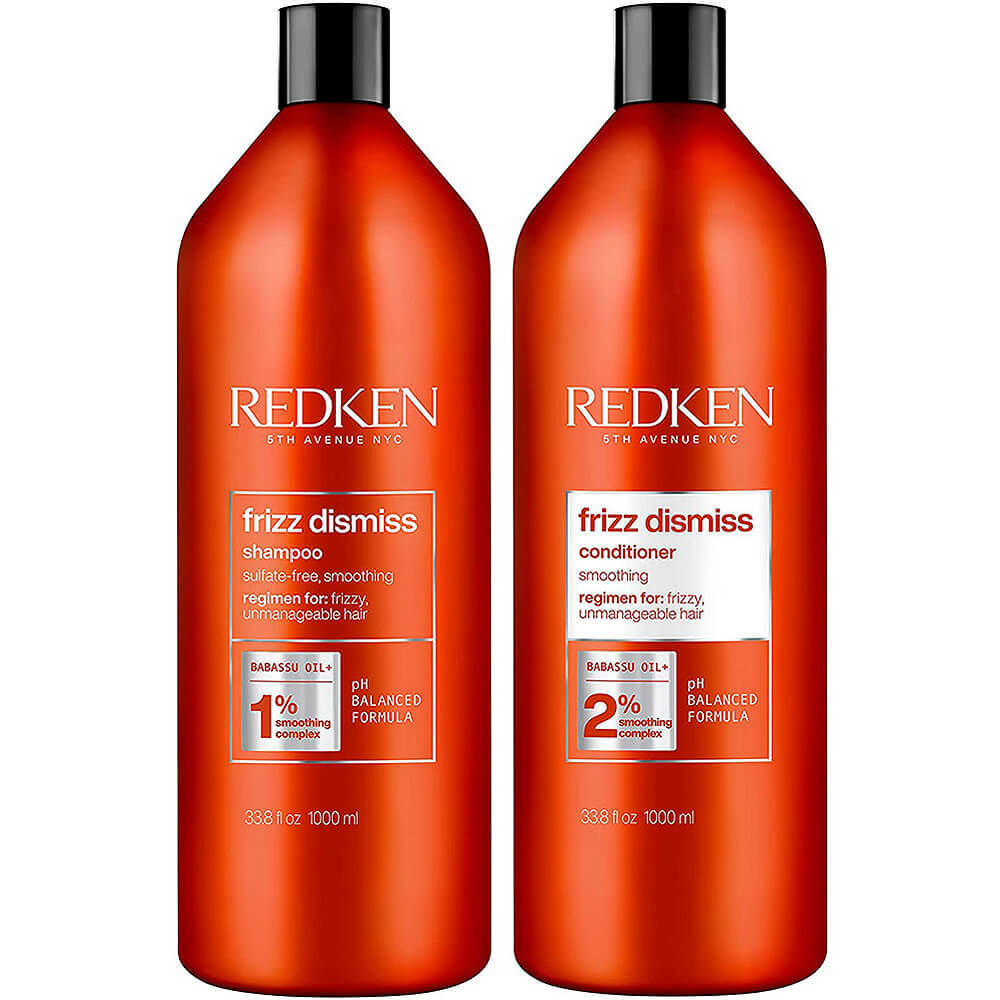Kit Redken Frizz Dismiss 1000ml (2 Produtos)  - Shine Shop Perfumes e Cosméticos