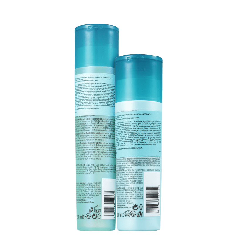 Kit Shampoo E Condicionador Moisture Kick Bc Hyaluronic Schwarzkopf Professional  - Shine Shop Perfumes e Cosméticos