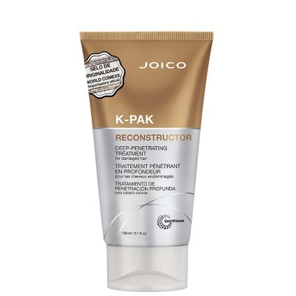 Máscara de Reconstrução K-Pak Deep Penetrating Smart Release Reconstructor Joico 150ml  - Shine Shop Perfumes e Cosméticos