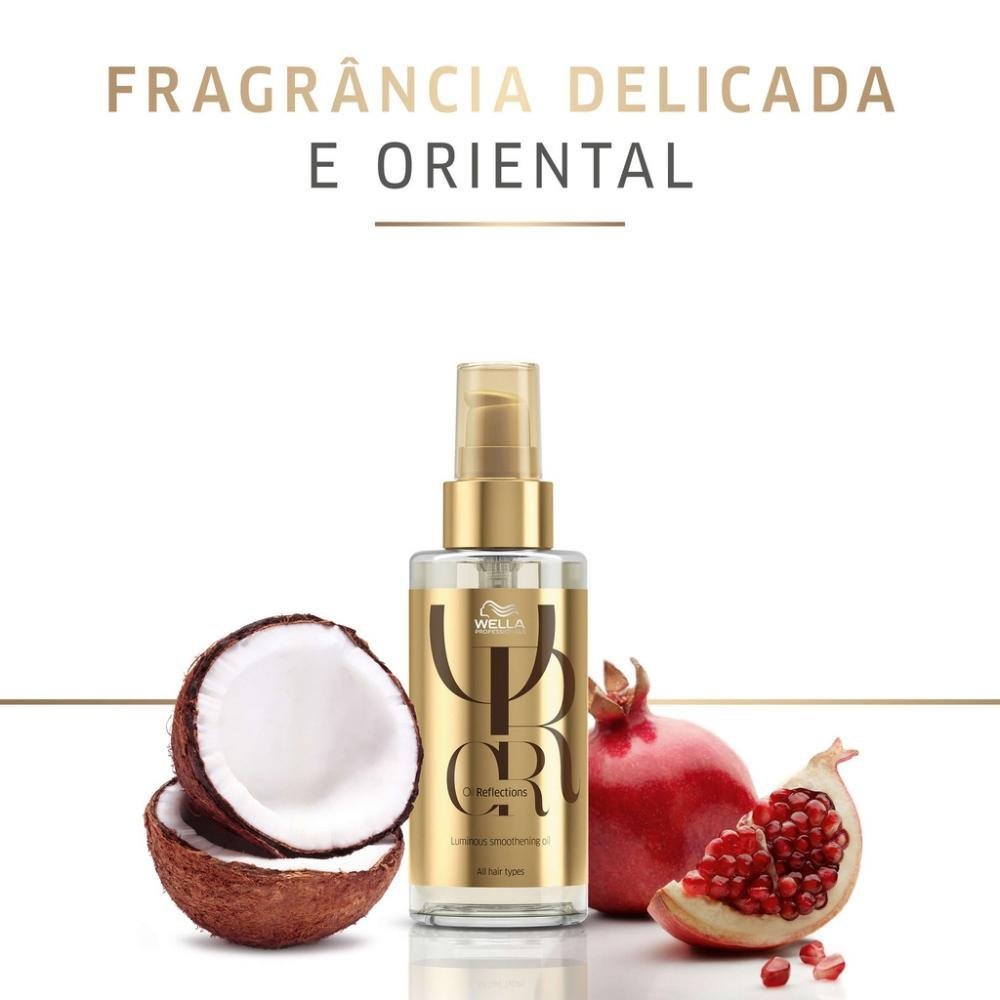 Óleo Capilar Oil Reflections Wella Professionals 100ml  - Shine Shop Perfumes e Cosméticos