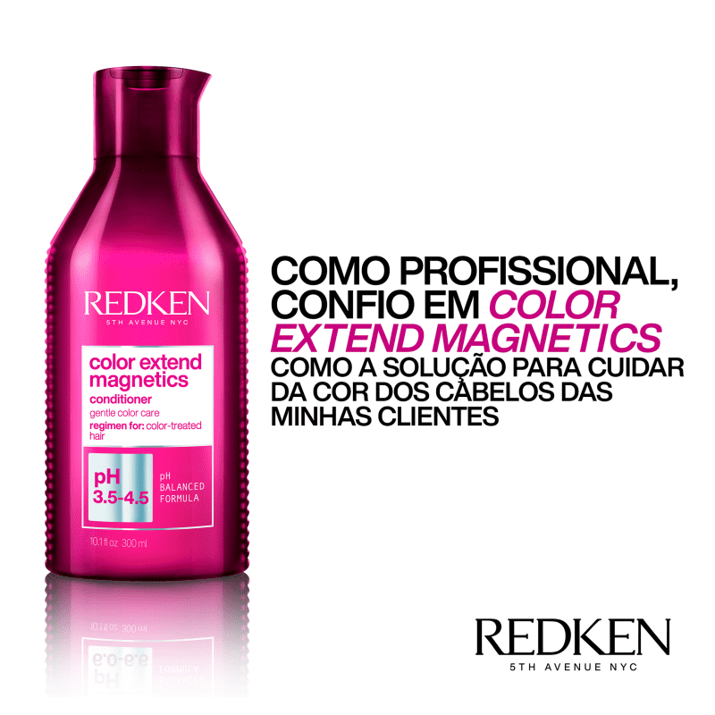 Redken Condicionador Color Extend Magnetics 300ml - Shine Shop Perfumes e Cosméticos