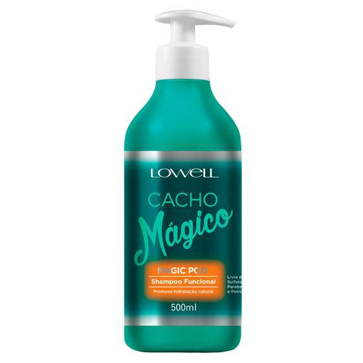 Shampoo Funcional Cacho Mágico Lowell 500ml