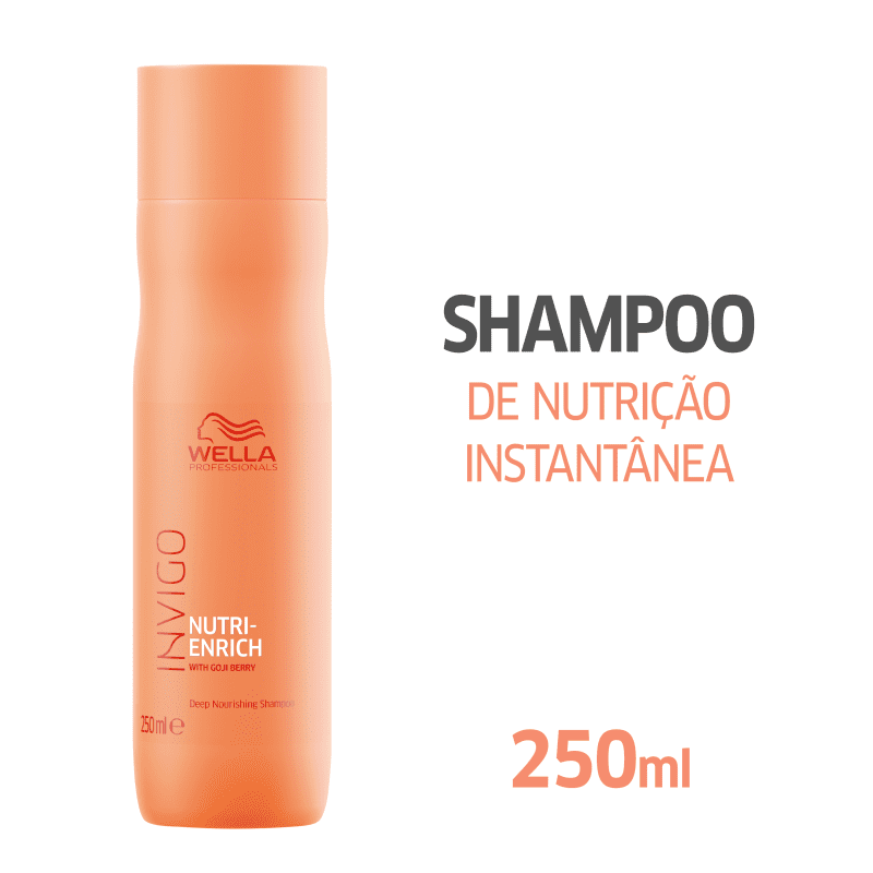 Shampoo Invigo Nutri-Enrich Wella Professionals 250ml  - Shine Shop Perfumes e Cosméticos