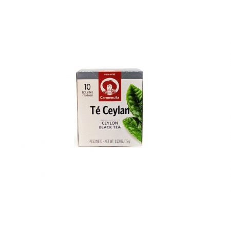Chá Preto Ceylan 15 gr (10 sachês) - Carmencita