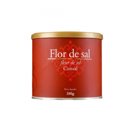 Flor De Sal Cimsal - (caixa Com 18x350g) - Gourmet