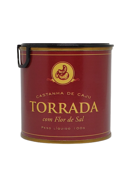 Castanha De Caju Torrada com Flor de Sal - 100g