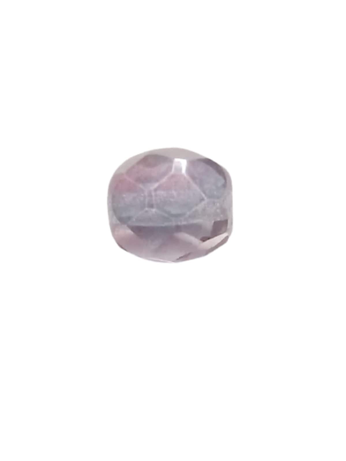 Bola de Cristal Lapidado Cristais Preciosa® Jablonex  8mm - SATIN IRISADA (100 PEÇAS)  - Ju Artes Cristais