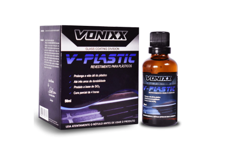 V-PLASTIC 20ML VITRIFICADOR DE PLASTICOS - VONIXX  - Dandi Produtos Automotivos