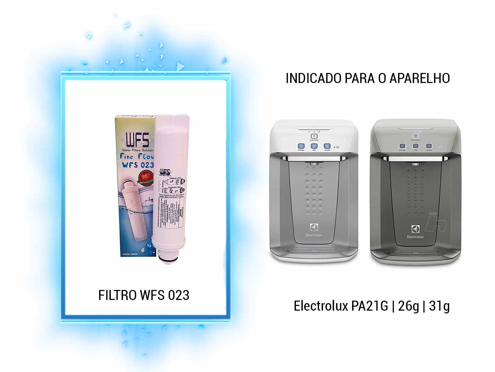 Refil Filtro Purificador De Água Wfs 023| Fine Flow