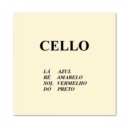 Corda LÁ Avulsa para Cello