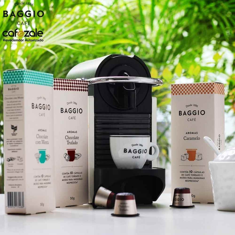 10 Cápsulas para Nespresso®, Baggio, Café Chocolate Trufado