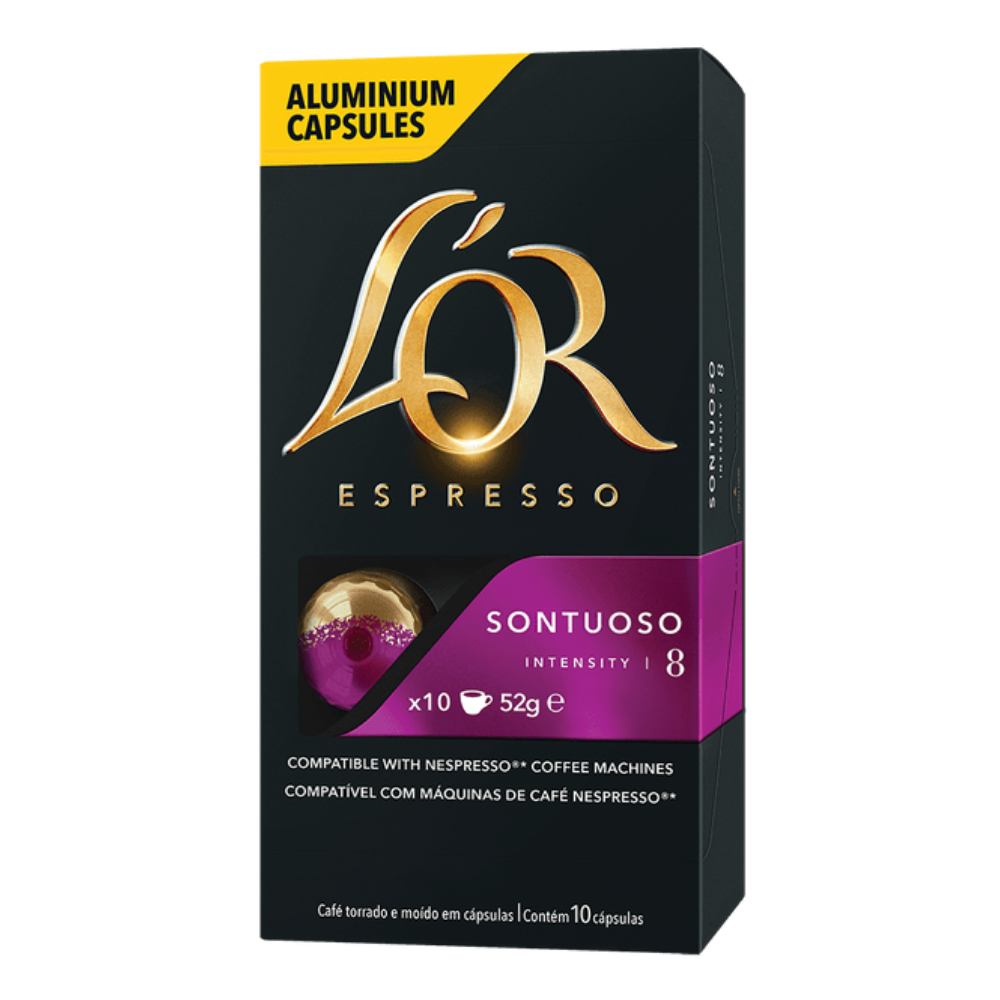 10 Cápsulas para Nespresso®, Lor, Café Sontuoso