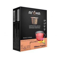 10 Cápsulas para Nespresso®, Aroma, Chá Hibisco Tropical
