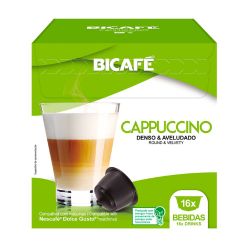 16 Cápsulas para Dolce Gusto®, Bicafé, Cappuccino