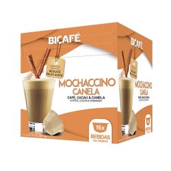 16 Cápsulas para Dolce Gusto® Bicafé Mochaccino Canela