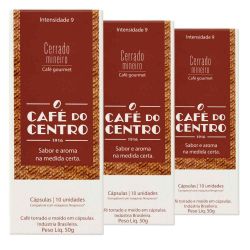 30 Cápsulas para Nespresso®, Cerrado Mineiro. Café do Centro