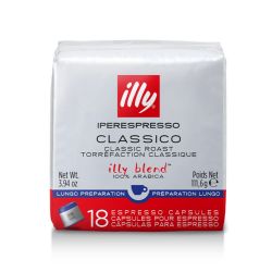 Cápsulas Illy Iperespresso, Café Blend Illy, Lungo