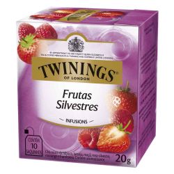 Chá Twinings, Frutas Silvestres, Caixa com 10 sachês
