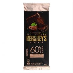 Chocolate Hersheys 60% Cacau Special Dark, Café, Barra 85g