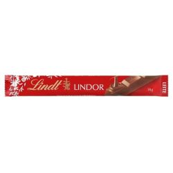 Chocolate Lindt Lindor Barra, Ao Leite, Barrinha de 38g
