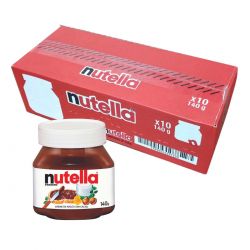Creme de Avelã Nutella, Caixa com 10 Potes de 140g